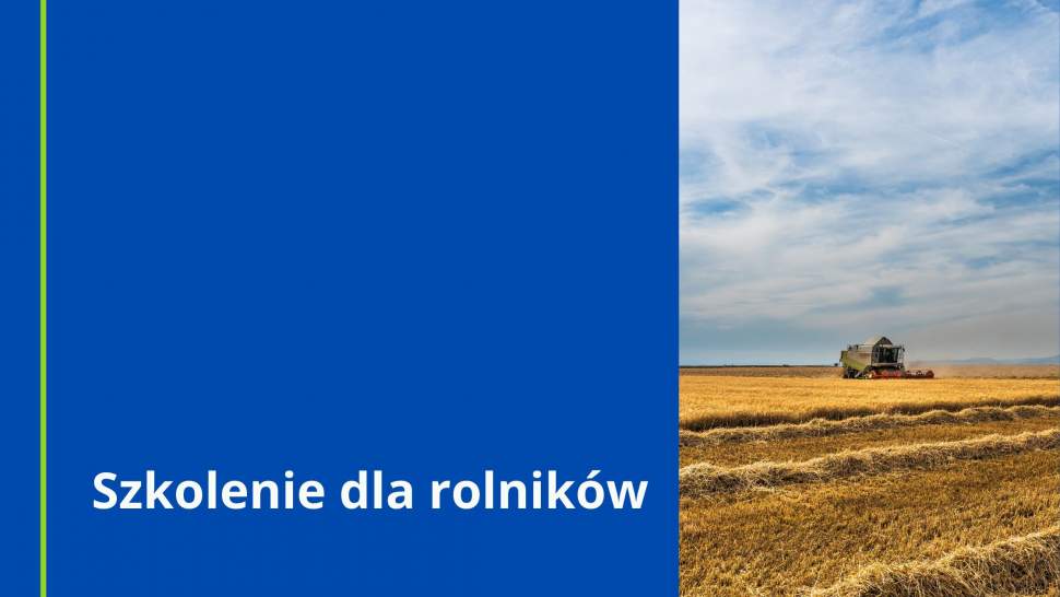 Szkolenie dla rolników